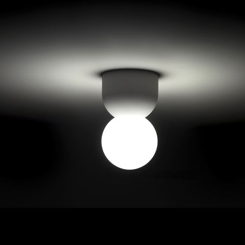 Современный потолочный светильник - BULLET - tossB - круглый / из стекла / LED