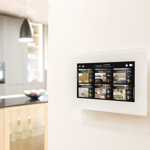 Сенсорный экран для систем домашней автоматизации - VIIP-7E - Ingenium - BES KNX - настенный / с цифровым индикатором / для протокола KNX