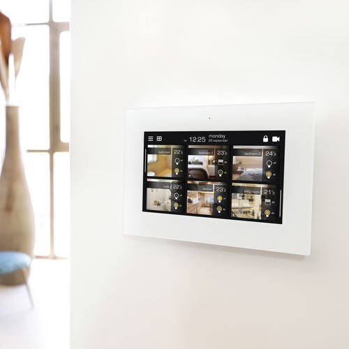 Сенсорный экран для систем домашней автоматизации - VIIP-10D - Ingenium - BES KNX - настенный / с цифровым индикатором / для протокола KNX