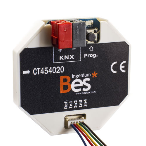 Привод для жалюзи для протокола KNX - 4E-K - Ingenium - BES KNX - для профессионального использования / на DIN-рейке / для интерьера