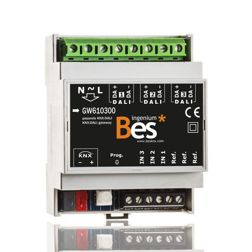 Блок интерфейса для нажимной кнопки - DALIK-BRD3 - Ingenium - BES KNX - шлюзовый / на DIN-рейке / для протокола KNX
