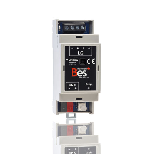 Шлюзовый блок интерфейса - LGAC-K - Ingenium - BES KNX - на DIN-рейке / для протокола KNX / RS485