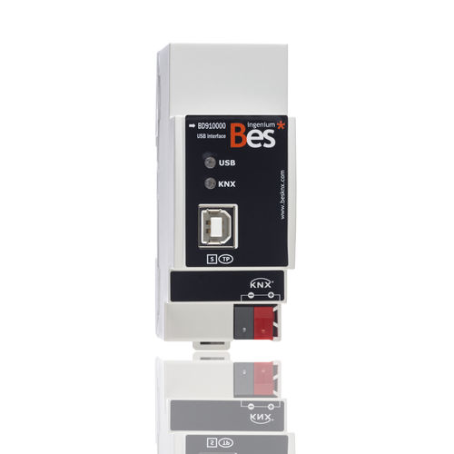 Блок интерфейса на DIN-рейке - USB-K - Ingenium - BES KNX - для протокола KNX / USB