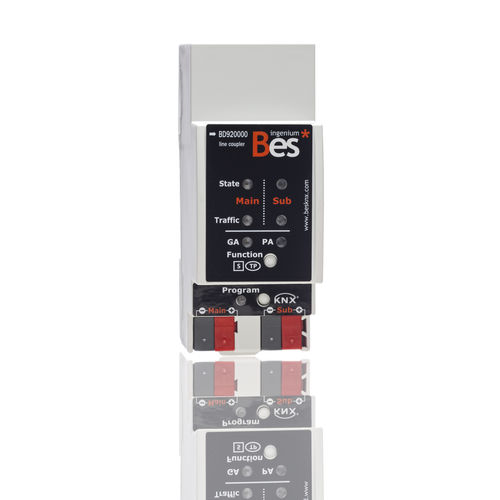 Линейный блок для протокола KNX - LIN-K - Ingenium - BES KNX - на DIN-рейке