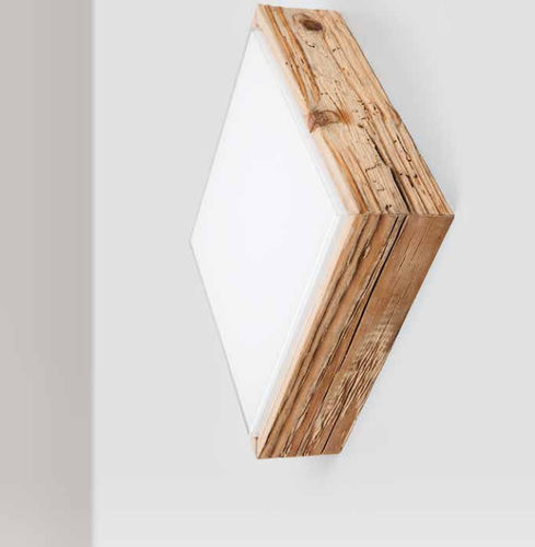 Современный настенный светильник - DIVETRO 18 - Engi Lighting - для интерьера / из стекла / дерево