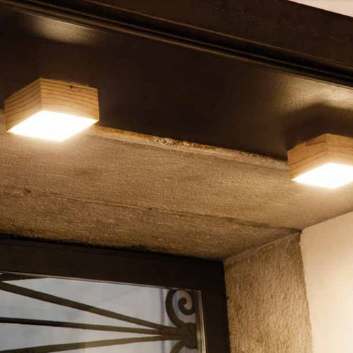 Современный потолочный светильник - DIVETRO 9 - Engi Lighting - квадратный / из стекла / LED