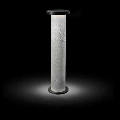 Столбик освещения для сада - GEMINI MATERICO - Engi Lighting - современный / из нержавеющей стали / из цемента