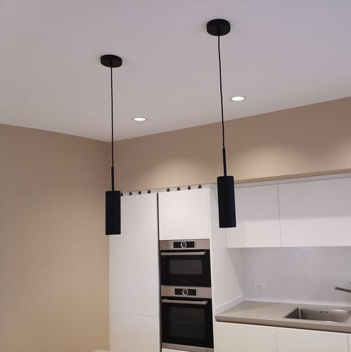 Подвесная лампа - RULLO LONG - Engi Lighting - из металла / современная / проводная