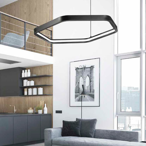 Подвесной светильник - Esagono - Engi Lighting - LED / шестиугольный / для бытового использования