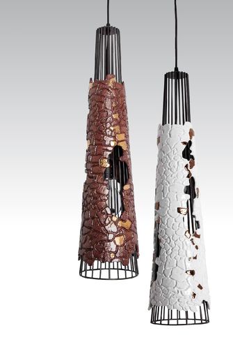 Подвесная лампа - STRAPPO - Engi Lighting - из окрашенного металла / из керамики / современная