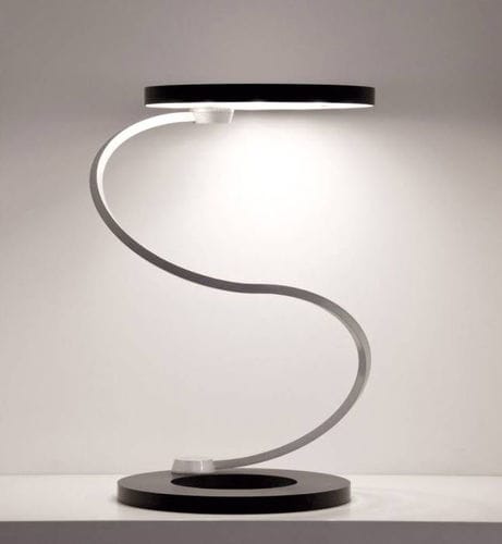 Настольная лампа - SINUOSA - Engi Lighting - из металла / современная / проводная