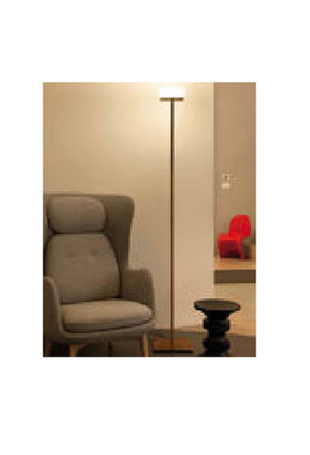 Напольная лампа - SOTTILE - Engi Lighting - из окрашенной стали / из стекла / современная
