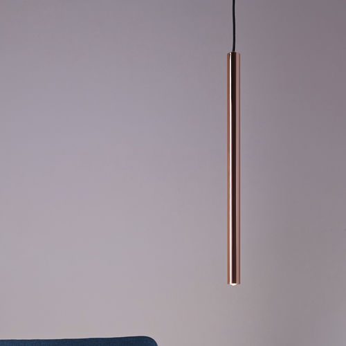 Подвесная лампа - PIPE 1 - Decor Walther Einrichtungs GmbH - из латуни / из никеля / из позолоченной латуни