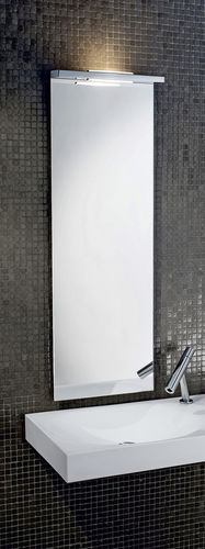 Настенное зеркало для ванной комнаты - SPACE 034100 - Decor Walther Einrichtungs GmbH - современное / прямоугольное / с подсветкой