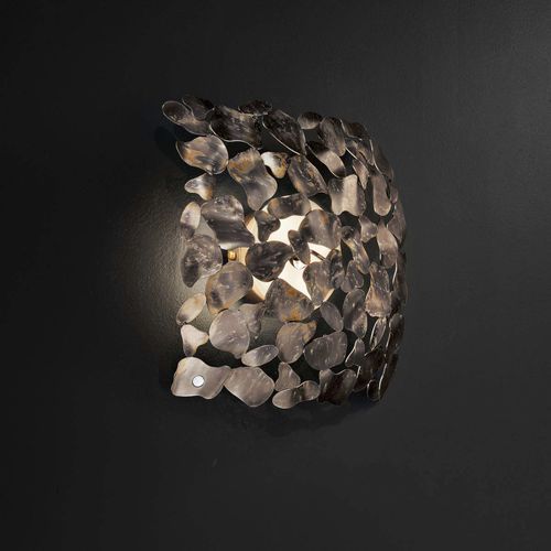 Современный настенный светильник - CORTEN: 509/4A-G - iDL - для наружного применения / из металла / квадратный