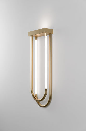Современный настенный светильник - COLLIER 691/3A - iDL - для интерьера / из металла / с геометрической структурой