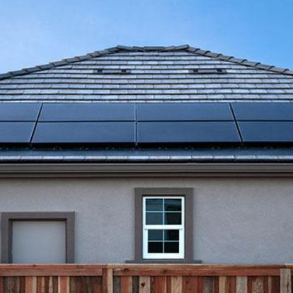 Плоская черепица - ONEROOF™ - Sunpower - для фотоэлектрической панели / металлическая / большая форма