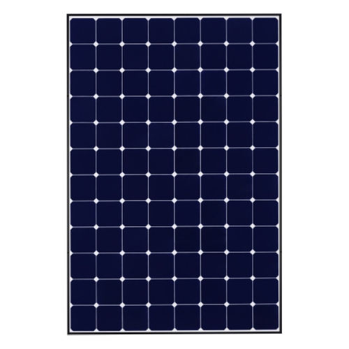 Монокристаллическая фотоэлектрическая панель - X21-345 | 345 W - Sunpower - из антибликового стекла / для кровли