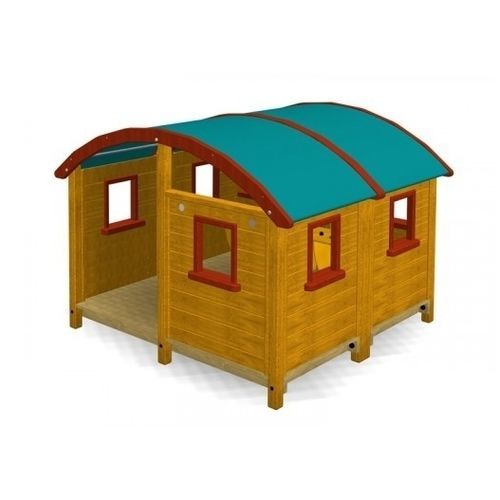 Домик для игр для игровой площадки - LOCANDA  - TLF srl - герметичный / напольный / из дерева