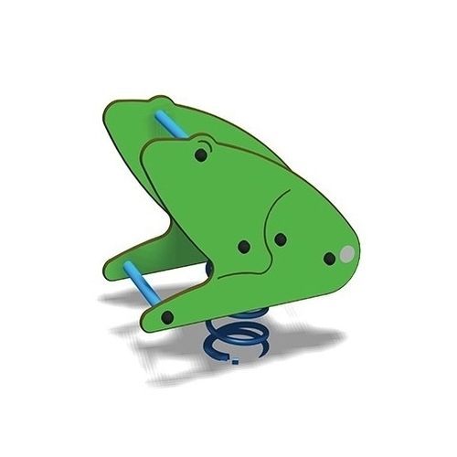Качалка на пружине из металла - FROGGY  - TLF srl - из ламината высокого давления / животные / одноместная