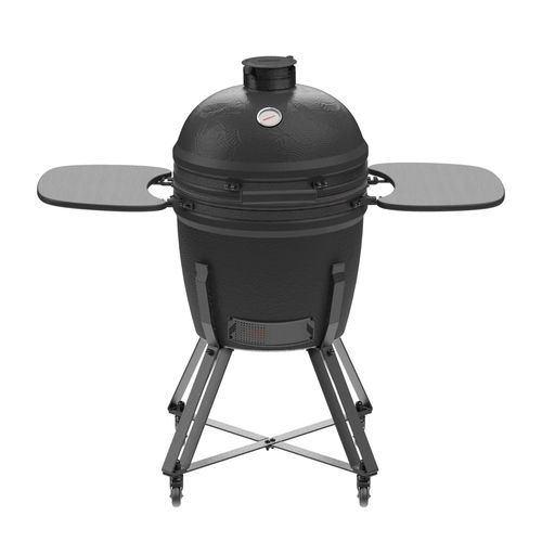 Барбекю на угле - Kamal 60/XL matte - BARBECOOK - на роликах / из нержавеющей стали / из керамики