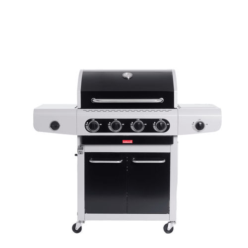 Газовое барбекю - Siesta 412  - BARBECOOK - на роликах / из металла / со встроенным ящиком