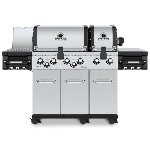 Газовое барбекю - REGAL S 690 PRO INFRARED - Broil King - на роликах / из нержавеющей стали / со встроенным ящиком