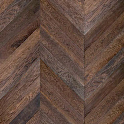Паркет из паркетной доски - HUNGARIAN HERRINGBONE / CHEVRON - BASSANO PARQUET - из дуба / приклеиваемый / из плит