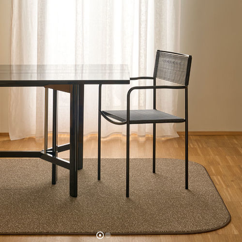 Ковровое покрытие с вытяжным ворсом - SAVANA   - BESANA MOQUETTE - из полиэстера / из ПЭТФ / однотонное