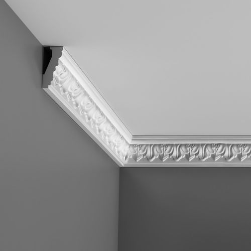 Карниз из пенополиуретана - CORNICE SOFFITTO C214 - BIANCHI LECCO SRL - сборный / внутренний