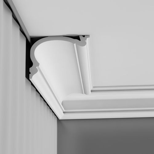 Карниз из пенополиуретана - CORNICE SOFFITTO C342 - BIANCHI LECCO SRL - сборный / внутренний