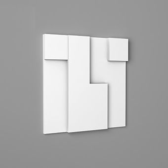 Настенная декоративная панель - 3D WALL PANEL W102 - BIANCHI LECCO SRL - из полиуретана / 3D