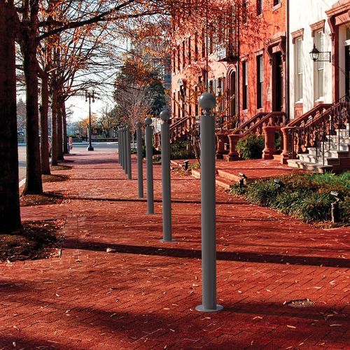 Защитный боллард - STILUS - CITY DESIGN - из литого алюминия / из гальванизированной стали / высокое сопротивление
