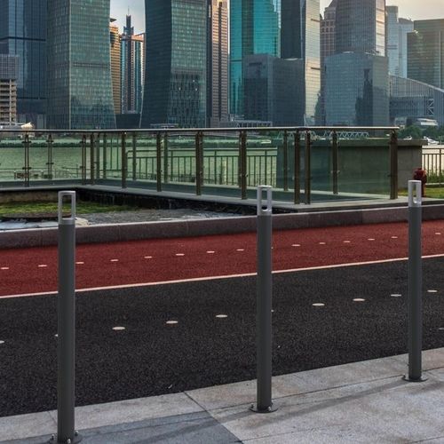 Защитный боллард - KARL - CITY DESIGN - из литого алюминия / из гальванизированной стали / из термолакированной стали