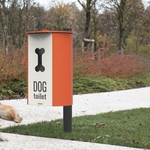 Мусорный контейнер для собак - MIANE DOG  - CITY DESIGN - напольный / из термолакированной стали / из гальванизированной стали