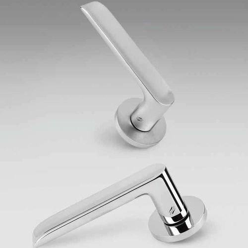 Ручка для двери - LUND - COLOMBO DESIGN - из латуни / современная / хромированная