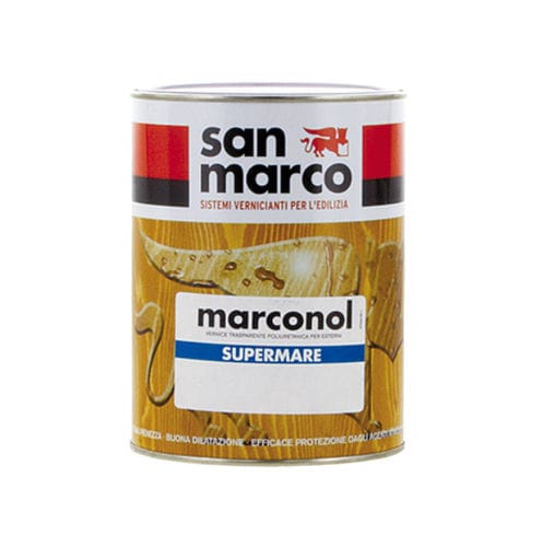 Защитный лак - MARCONOL SUPERMARE - San Marco - для шпаклевки / на основе алкидной смолы / для дерева
