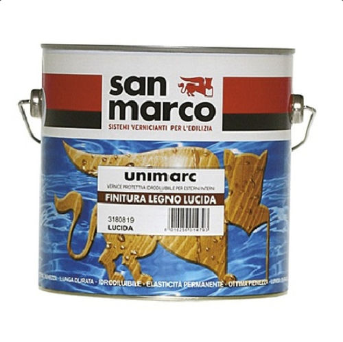 Защитный лак - UNIMARC FINITURA  - San Marco - для дерева / глянцевый