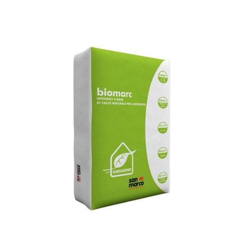 Штукатурка влагопоглощения - BIOMARC INTONACO DEUMIDIFICANTE - San Marco - внутренняя / для наружного использования / для фасада