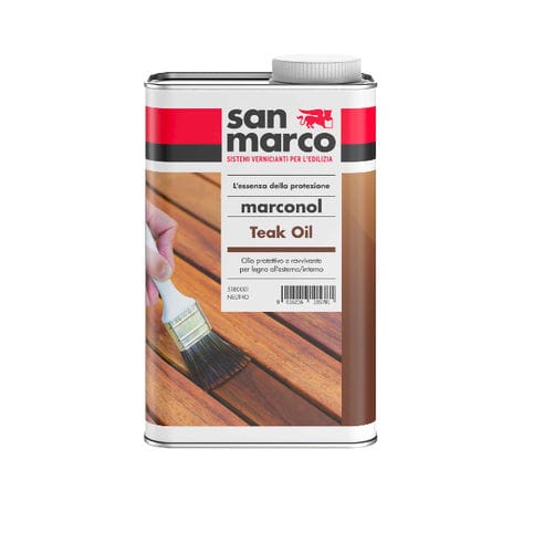 Масло для паркета - MARCONOL TEAK - San Marco