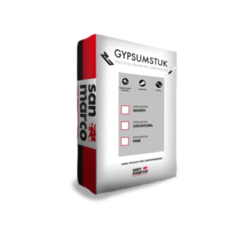 Строительный раствор для затирки - GYPSUMSTUK LISCIATURA   - San Marco - для шпаклевки / для бетона / из штукатурки
