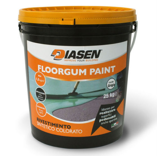 Обработка защитными средствами жидкость - FLOORGUM PAINT - DIASEN - цветная / для отделки / водоупорная
