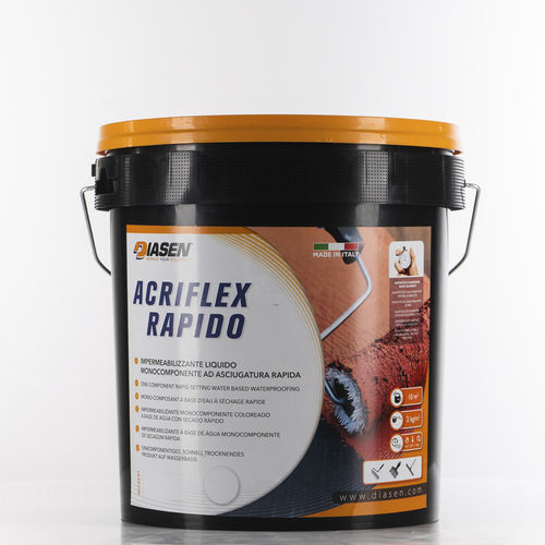 Жидкая гидроизоляция для защиты - ACRIFLEX RAPIDO - DIASEN - для кровли / для балкона / бетон
