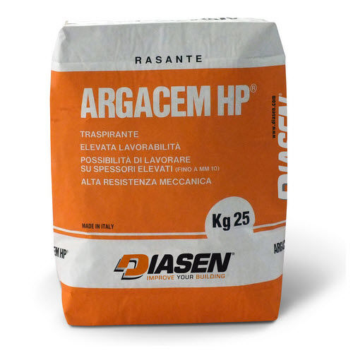 Штукатурка для отделки - ARGACEM HP - DIASEN - для сглаживания / изоляционная / для интерьера