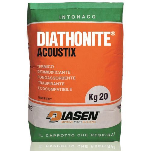 Защитная штукатурка - ACOUSTIX - DIASEN - изоляционная / влагопоглощения / для интерьера