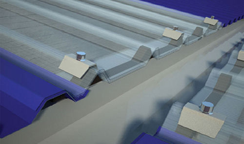 Волнистая панель из поликарбоната - arcoPlus®MiniGreca - DOTT GALLINA - для кровли / с защитой от УФ-излучения / полупрозрачная