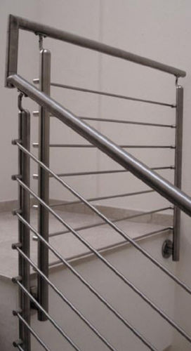 Ограждение из нержавеющей стали - AISI 304 SATIN FINISH  - EURO-FER - решетчатое / для интерьера / для лестниц