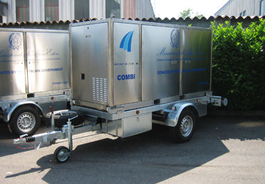 Мобильная очистная станция - COMBI - TRAILER BW - EURO MEC - для воды