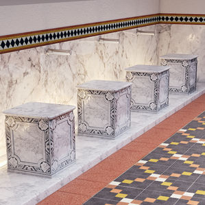 Фриза из цемента - HALL - FOGAZZA PAVIMENTI - настенная