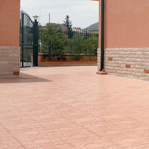 Рельефная жесткая плита - OTTAGONO - FOGAZZA PAVIMENTI - старинная / для наружного применения / напольная